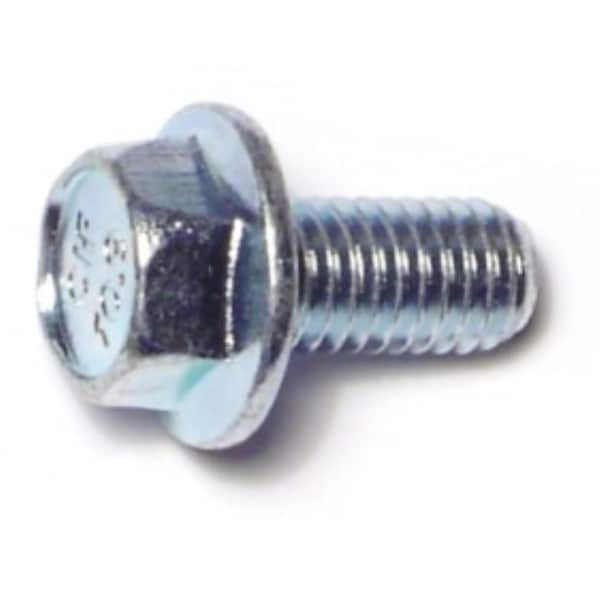 Midwest Fastener Class 10.9, M8-1.25 Flange Bolt, Zinc Plated Steel, 16 mm L, 15 PK 72992 - main